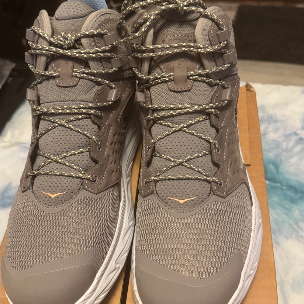 Hoka Men's Charcoal Athletic Shoes